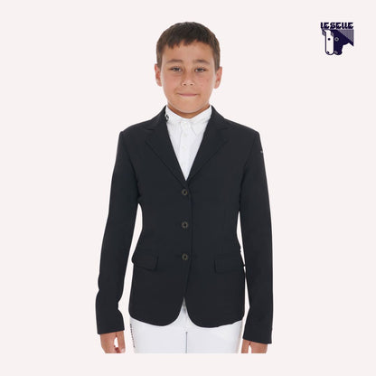 GIACCA DA CONCORSO TRE BOTTONI EQUESTRO - NERO