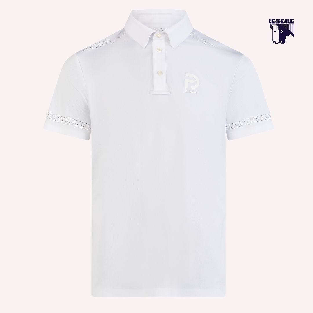 POLO DA COMPETIZIONE PIKEUR - BIANCO