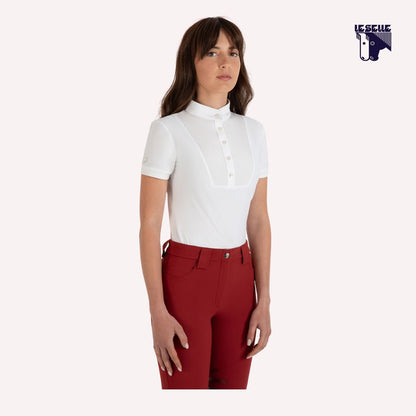 POLO SORAYA SARM HIPPIQUE - BIANCO