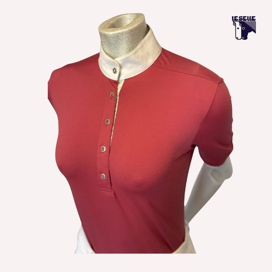 POLO DA GARA ANIMO - ROSA ANTICO