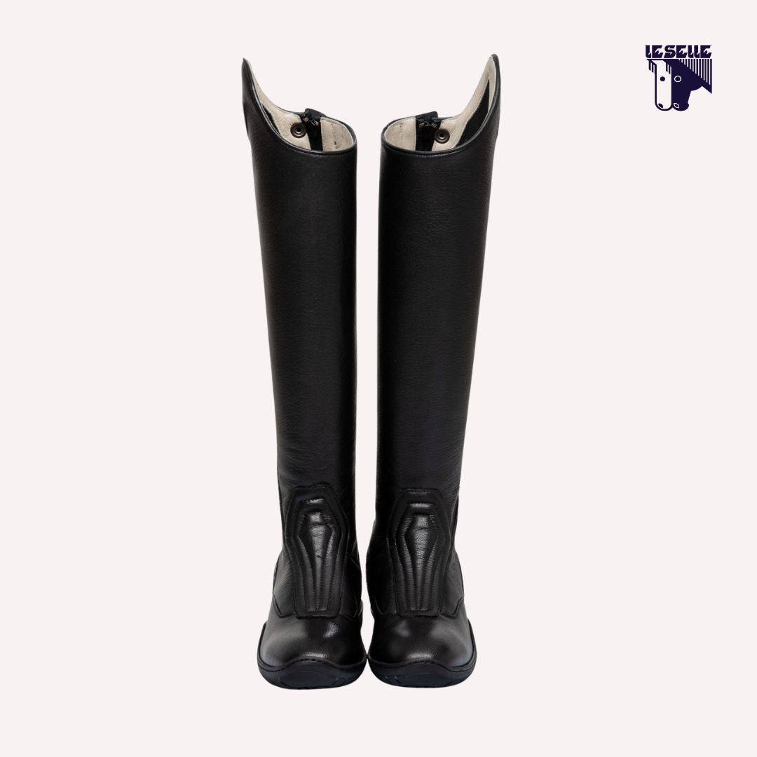 STIVALI CON SUOLA SPORTIVA EQUESTRO - NERO
