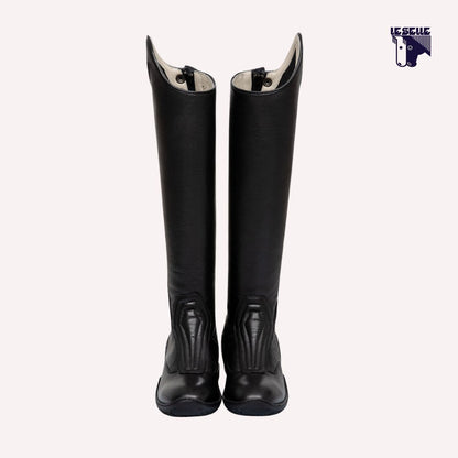 STIVALI CON SUOLA SPORTIVA EQUESTRO - NERO