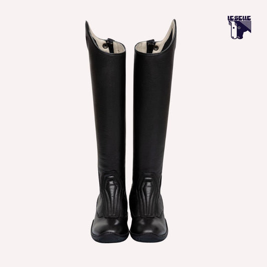 STIVALI CON SUOLA SPORTIVA EQUESTRO - NERO