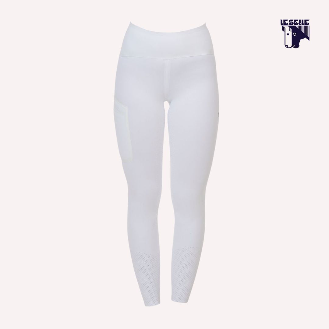 LEGGINGS RIDERTECH EQUESTRO - BIANCO