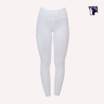 LEGGINGS RIDERTECH EQUESTRO - BIANCO