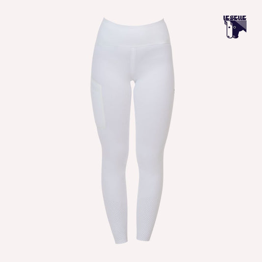 LEGGINGS RIDERTECH EQUESTRO - BIANCO