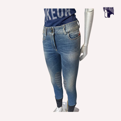 JEANS GRIP AL GINOCCHIO ANIMO - DENIM