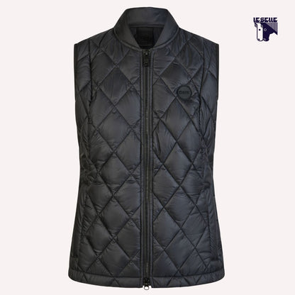 PIKEUR QUILTED VEST - NERO