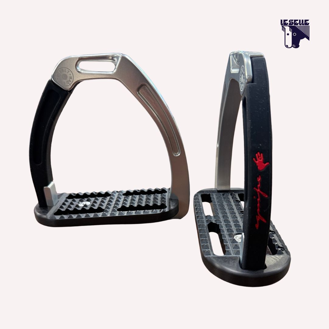 STAFFA DI SICUREZZA EQUIPE - ALLUMINIO/NERO