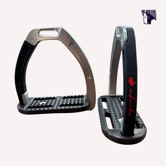 STAFFA DI SICUREZZA EQUIPE - ALLUMINIO/NERO
