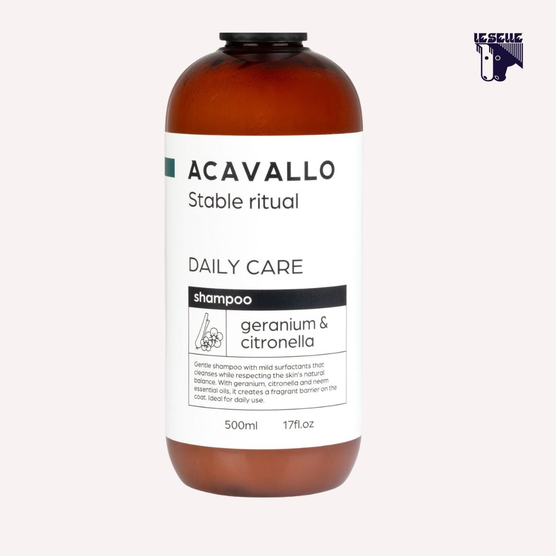 SHAMPOO CITRONELLA GERANIO E NEEM 500 ML ACAVALLO