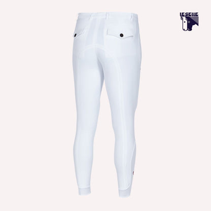 PANTALONI NEW GRIP SYSTEM CAVALLERIA TOSCANA - BIANCO