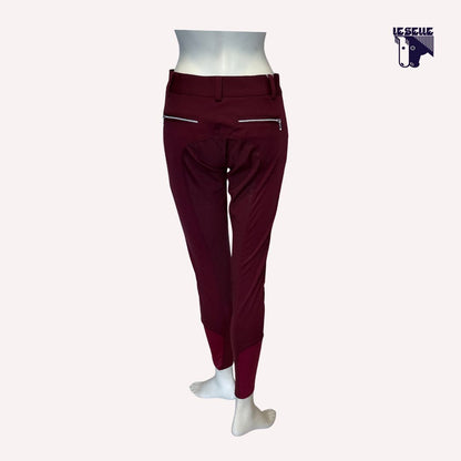 PANTALONI SALOMA FULL GRIP ANNA SCARPATI - BORDEAUX