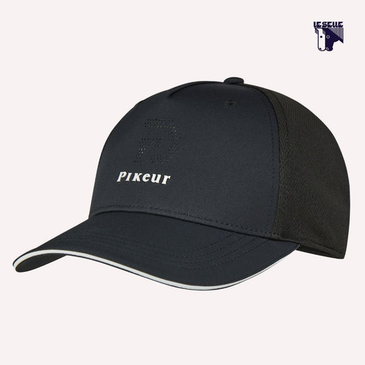 CAPPELLINO PIKEUR LASERCUT&MESH - NERO