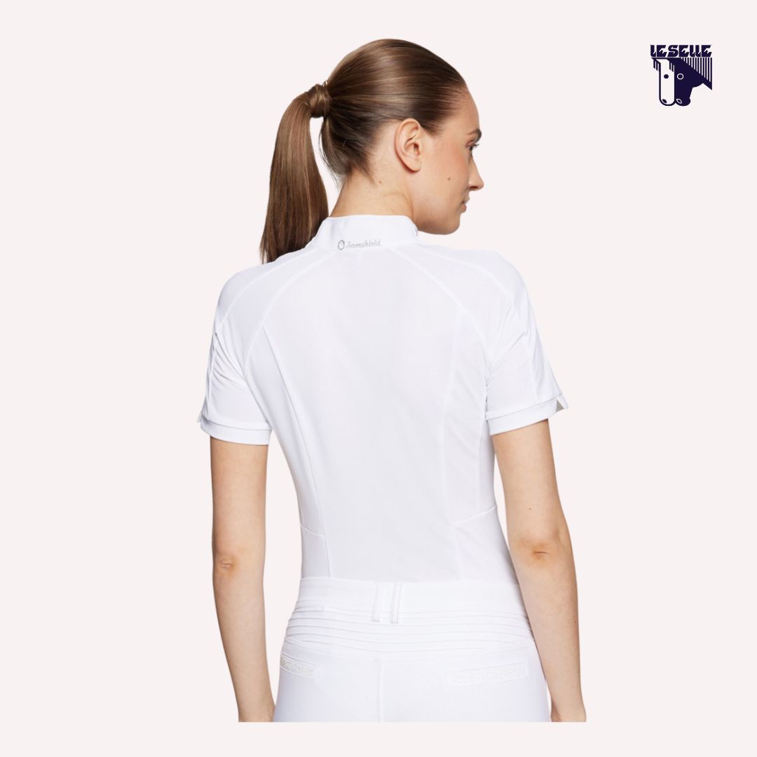 POLO ELSA BOREAL SAMSHIELD - BIANCO