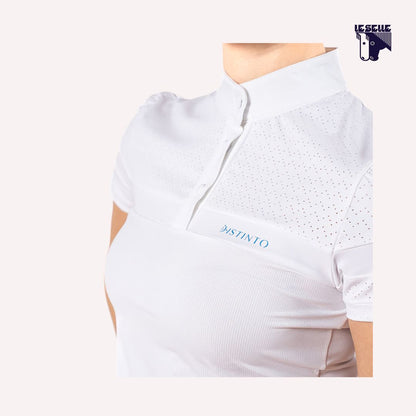 POLO DOTS DA CONCORSO D ISTINTO - BIANCO