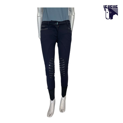 PANTALONI GRIP AL GINOCCHIO ANIMO - BLU