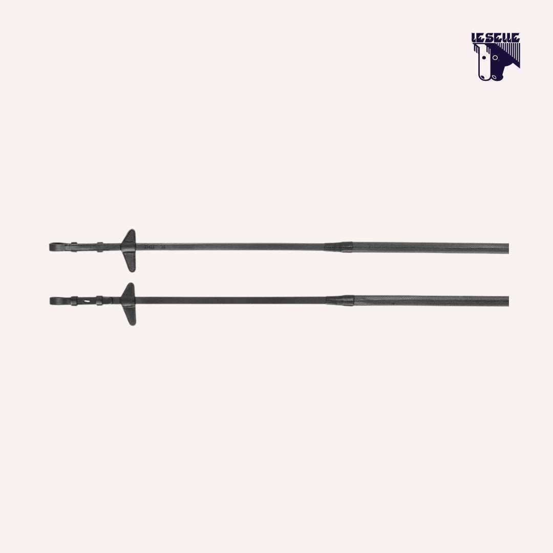 REDINI IN GOMMA CON STOPPER 4/8" EQUILINE - NERO