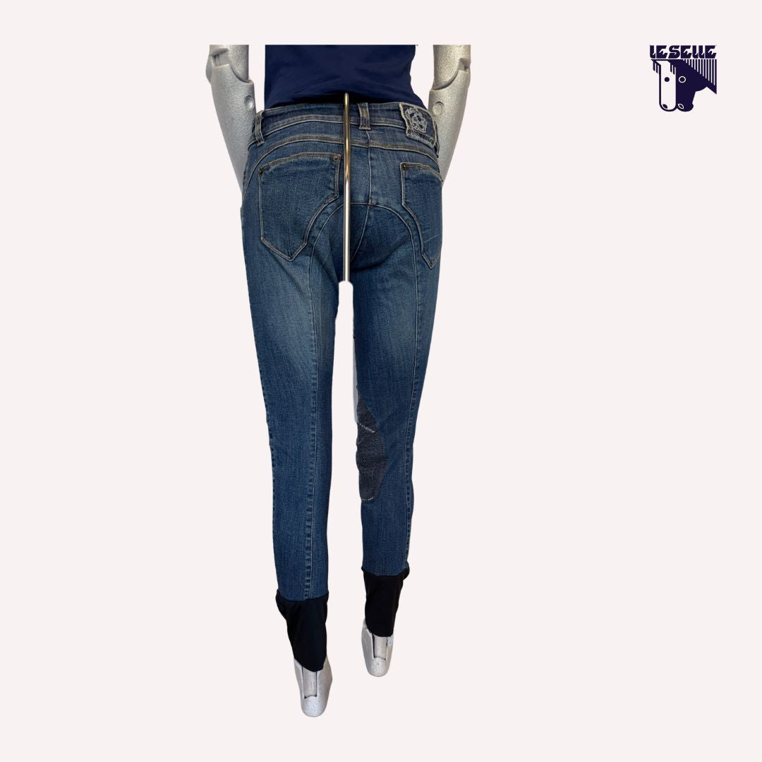 JEANS GRIP AL GINOCCHIO ANIMO - DENIM