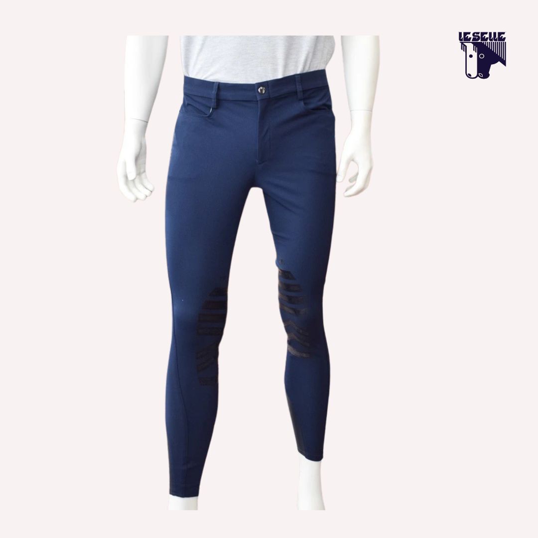 PANTALONI DYLAN SARM HIPPIQUE - BLU