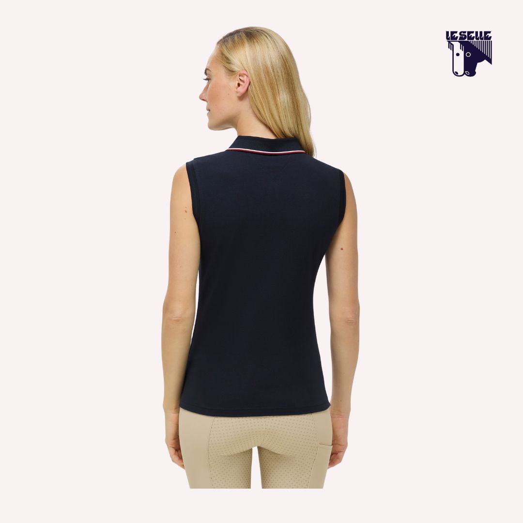 POLO SMANICATA CORDOVA TOMMY HILFIGER - BLU