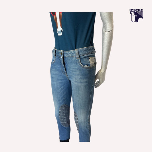 JEANS GRIP AL GINOCCHIO ANIMO - DENIM