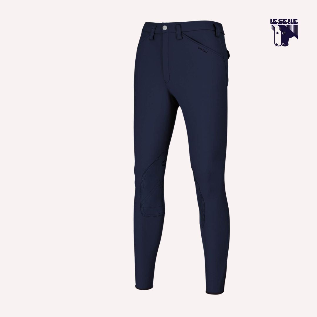 PANTALONI RODRIGO PIKEUR - BLU