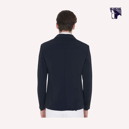 GIACCA DA CONCORSO CON LOGO RICAMATO EQUESTRO - NERO
