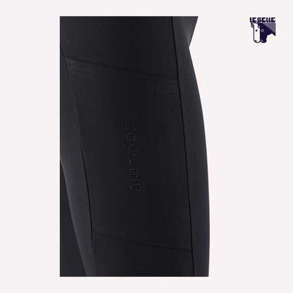 LEGGINGS EQUILINE EQGALAFH - NERO