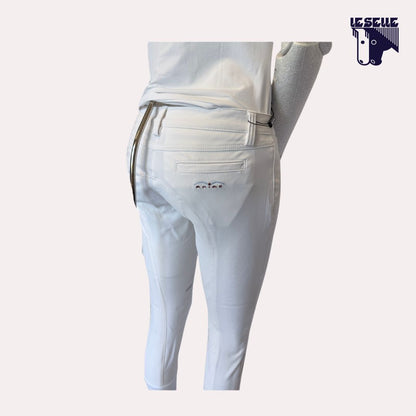 PANTALONE NADA DA GARA GRIP AL GINOCCHIO ANIMO - BIANCO