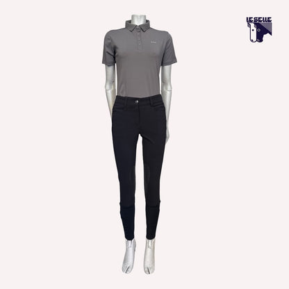 PANTALONI GRIP AL GINOCCHIO ANIMO - NERO