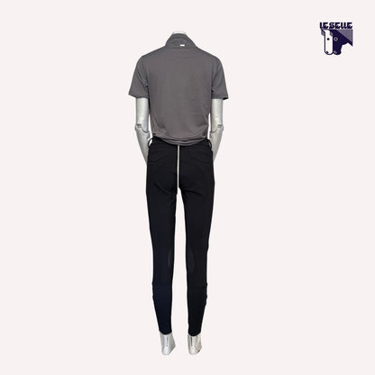 PANTALONI GRIP AL GINOCCHIO ANIMO - NERO
