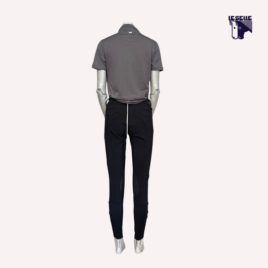 PANTALONI GRIP AL GINOCCHIO ANIMO - NERO
