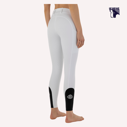 PANTALONI INVERNALI EQUILINE COCKEKH - BIANCO