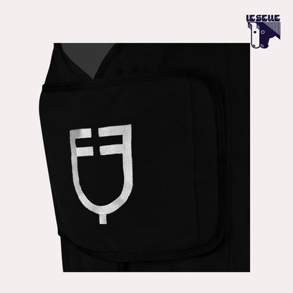 COPERTA IN PILE EQUESTRO - NERO