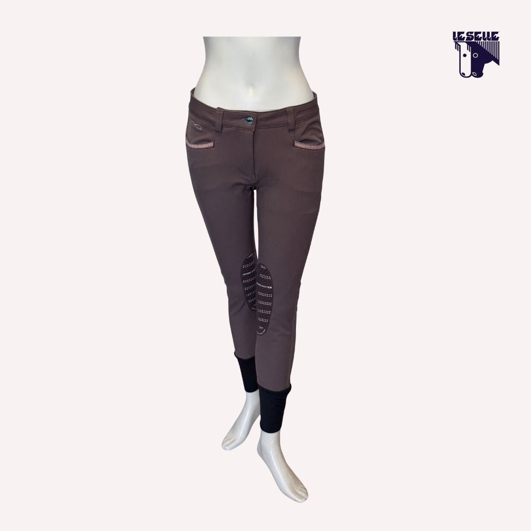 PANTALONI GRIP AL GINOCCHIO ANIMO - TAUPE