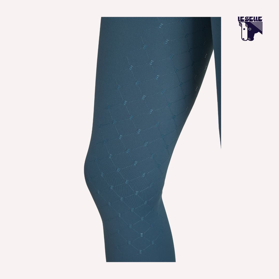 LEGGINGS ESKADRON FLEX FULL GRIP - BLUE CORAL
