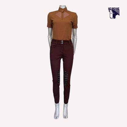 PANTALONI GRIP AL GINOCCHIO ANIMO - MARRONE