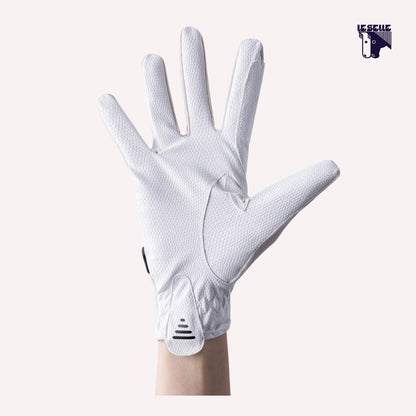 GUANTI EQUILINE ESTIVI - BIANCO