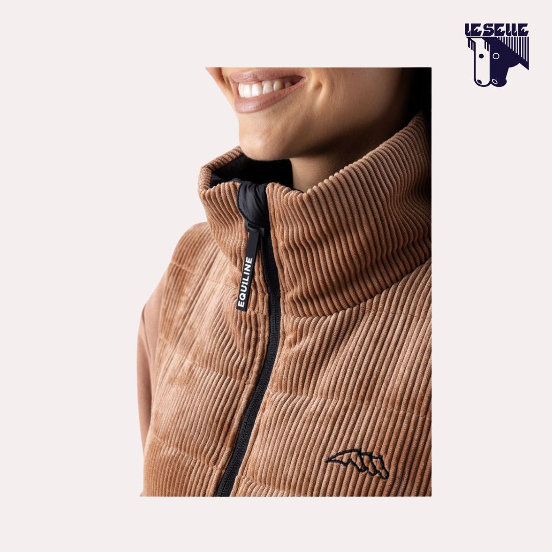 GILET LEGGERO IMBOTTITO EQSIT EQUILINE - MOUSSE