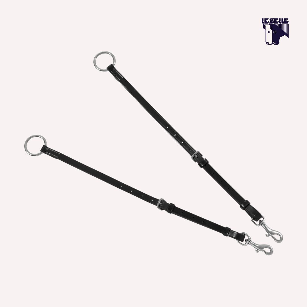 PETTORALE CON MARTINGALA REMOVIBILE E INSERTI ELASTICIZZATI EQUESTRO - NERO