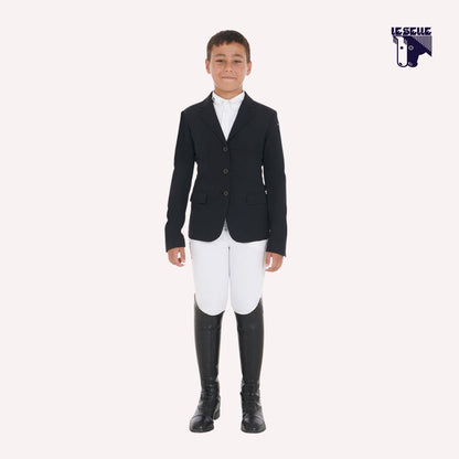 GIACCA DA CONCORSO TRE BOTTONI EQUESTRO - NERO