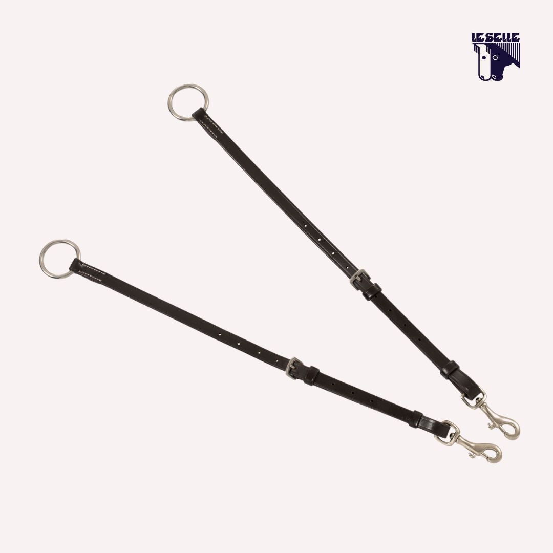 PETTORALE CON MARTINGALA REMOVIBILE E INSERTI ELASTICIZZATI EQUESTRO - MARRONE