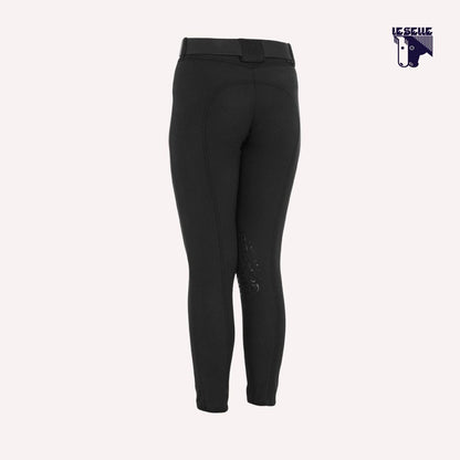 PANTALONE UNISEX BAMBINI SLIM FIT EQUESTRO - NERO