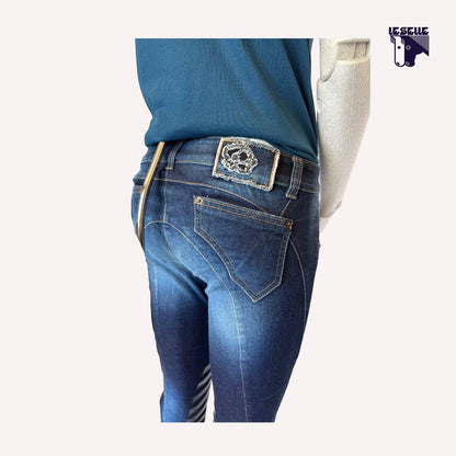 JEANS GRIP AL GINOCCHIO ANIMO - DENIM