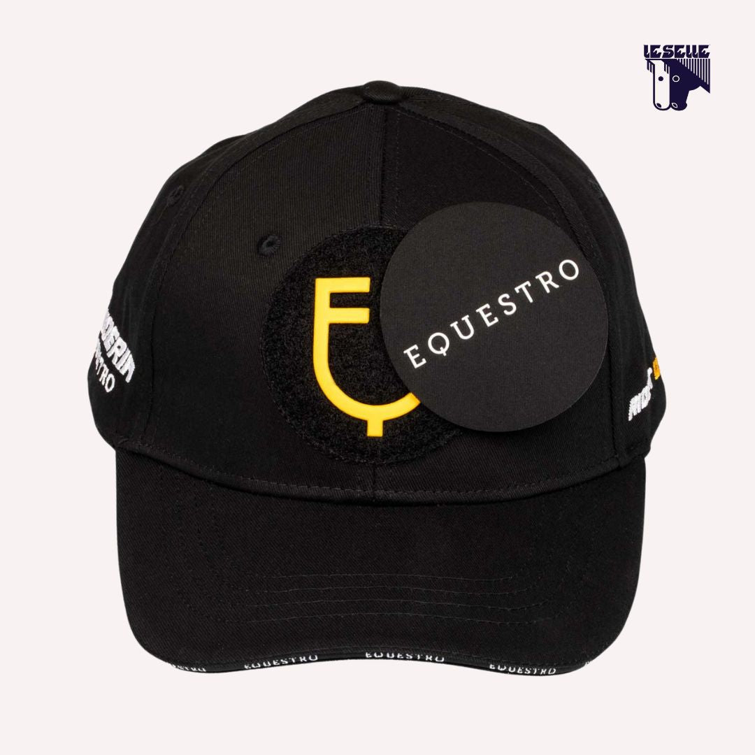 CAPPELLINO UNISEX  BASEBALL SCUDERIA EQUESTRO - NERO
