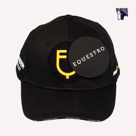 CAPPELLINO UNISEX  BASEBALL SCUDERIA EQUESTRO - NERO