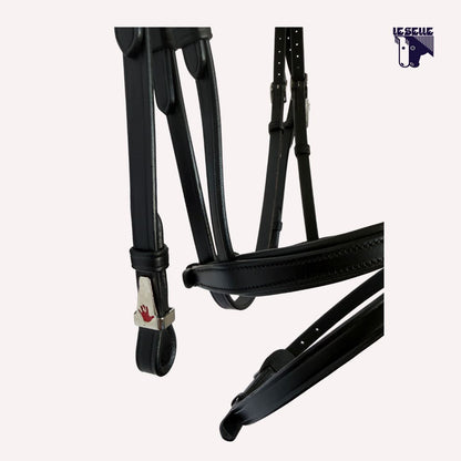 TESTIERA FLASH ANATOMICA CON SOPRACAPO ERGONOMICO EQUIPE - NERO