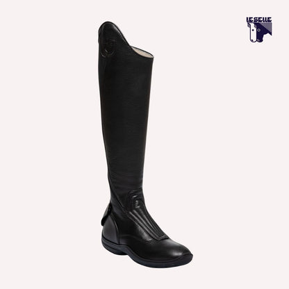 STIVALI CON SUOLA SPORTIVA EQUESTRO - NERO