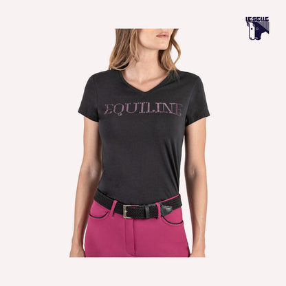 T-SHIRT EQUILINE - NERA